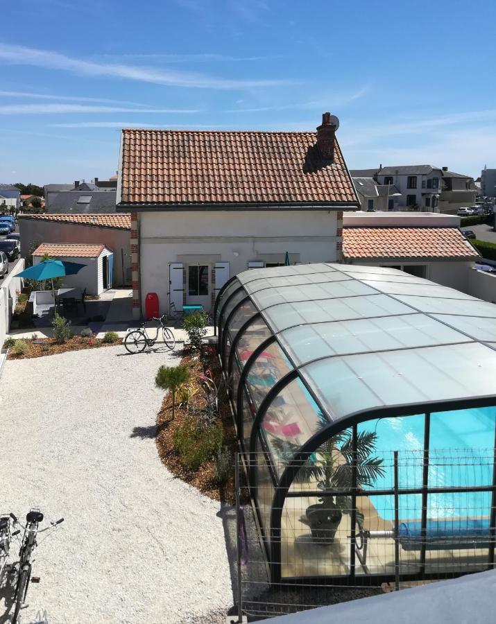 Gite Les Balises- Babord-Maisons De Bord De Mer Avec Spa -Saint Gilles Croix De Vie - 27 Avenue Notre Dame Luaran gambar